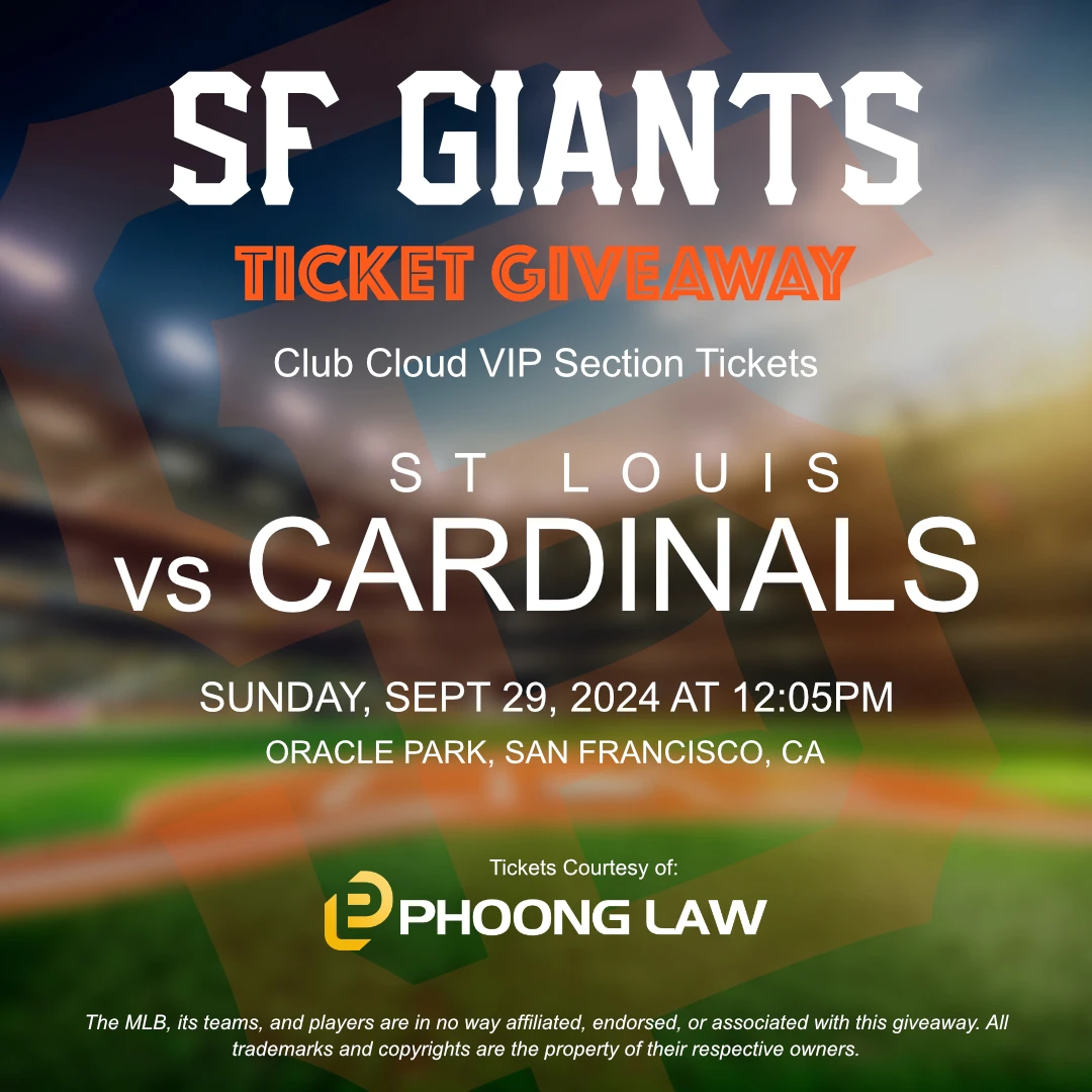 Giants vs Cardinals Giveaway