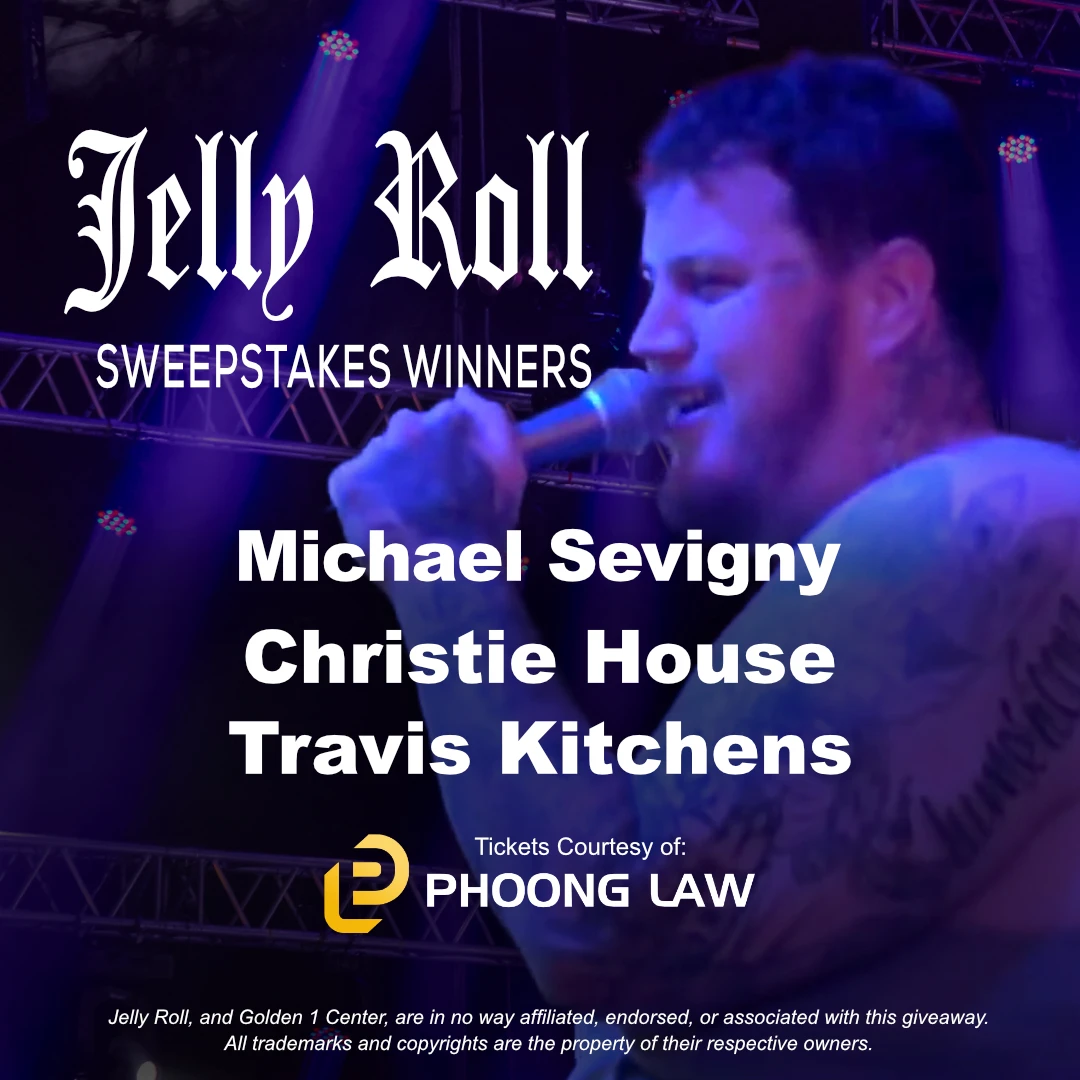 Jelly Roll Sweepstakes winners