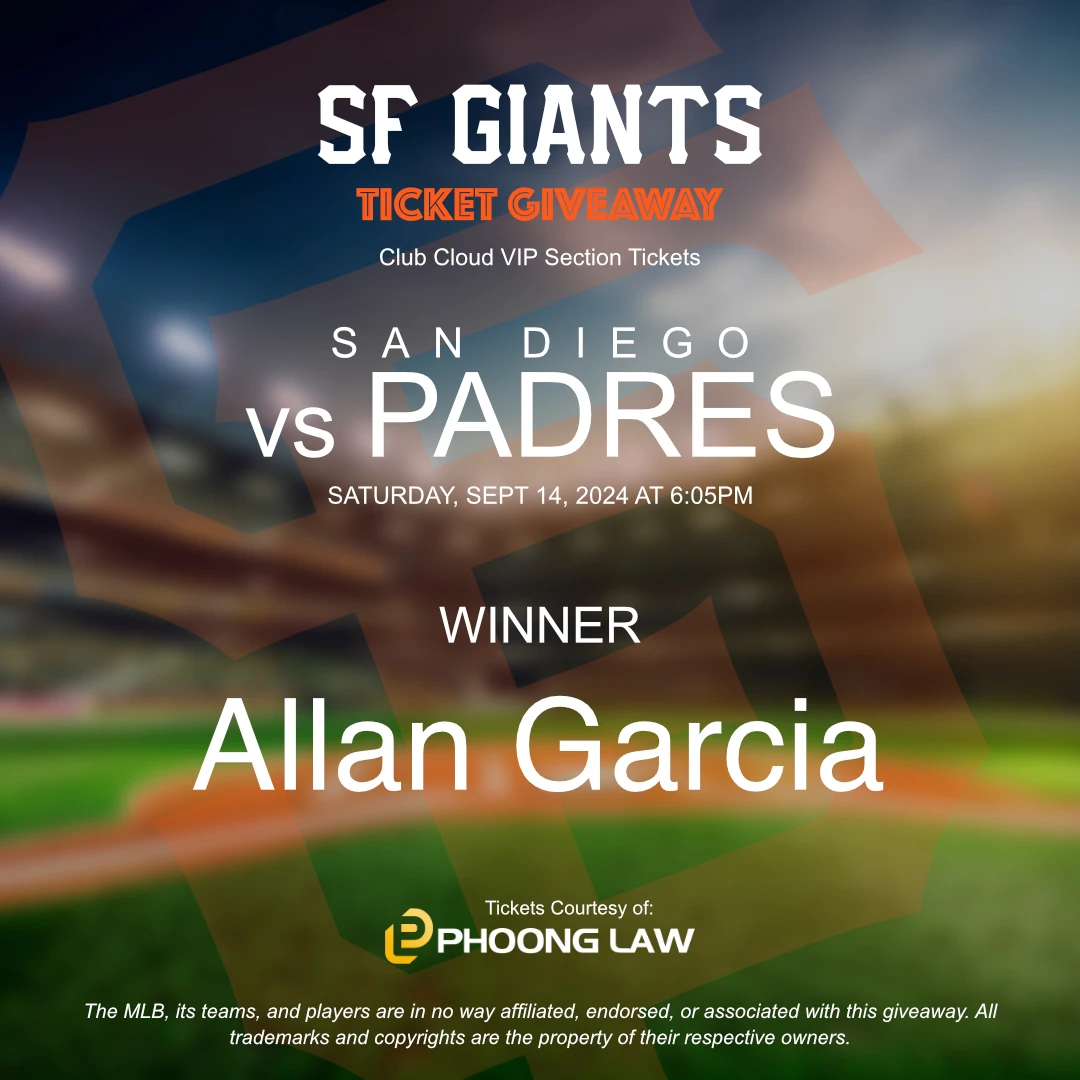 giants vs padres giveaway